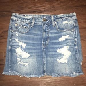 Denim skirt